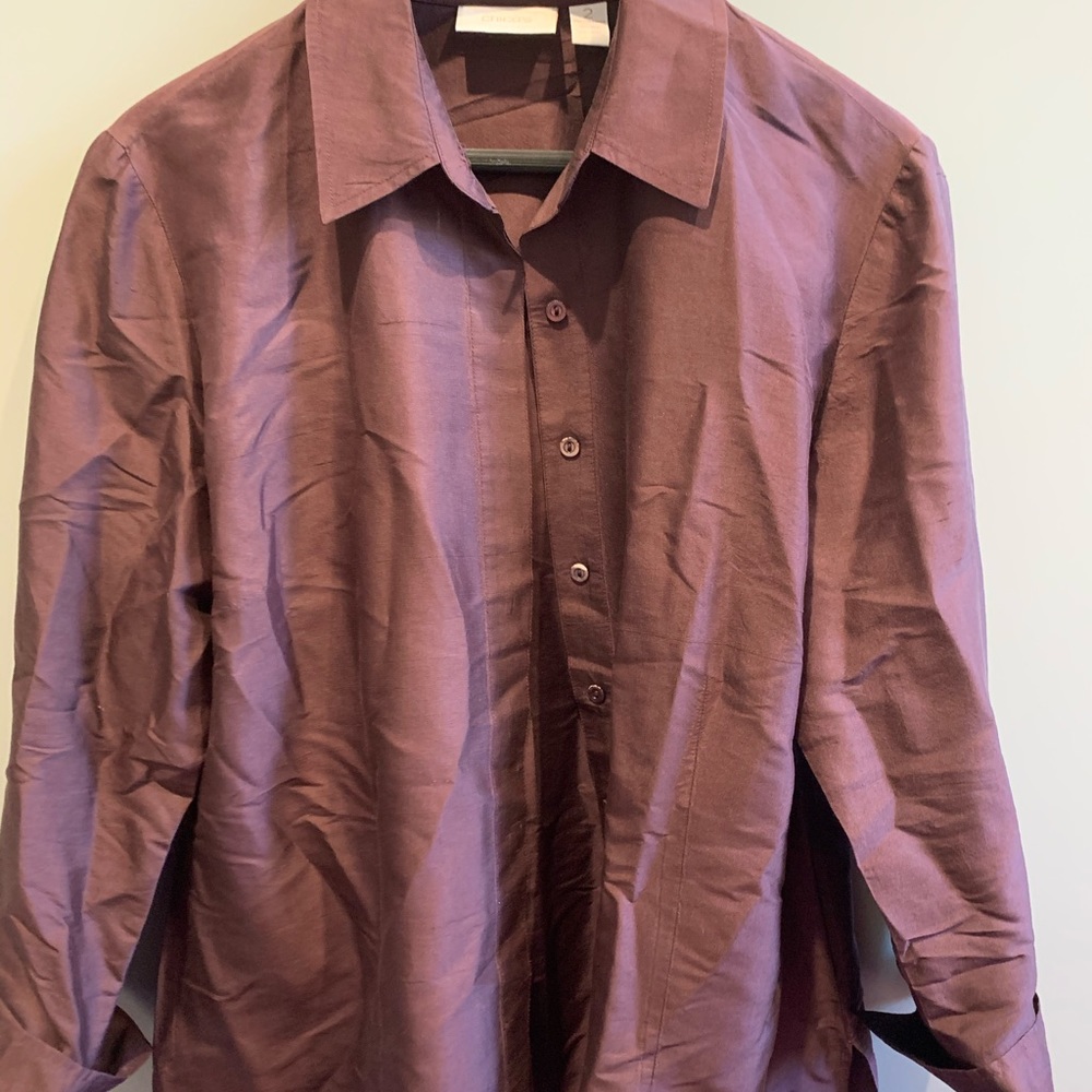 Chico’s silk dress shirt - 2